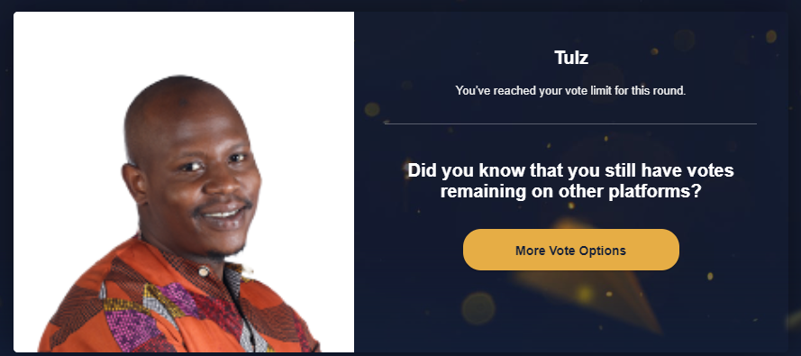 SAMMY50277422's tweet photo. #BBMzansi Champion are the ones who have a goal strong enough to push, Tulz Madala Always Lead in Front..#TeamTulz #BBMzanzi #BigBrotherMzansi #TulzNation ,Rise Tulzπ₯ to 2Million Rands #VoteforTulz #TheMoneyisTulzed π₯³π₯³ https://t.co/a8Ii3zbSBJ