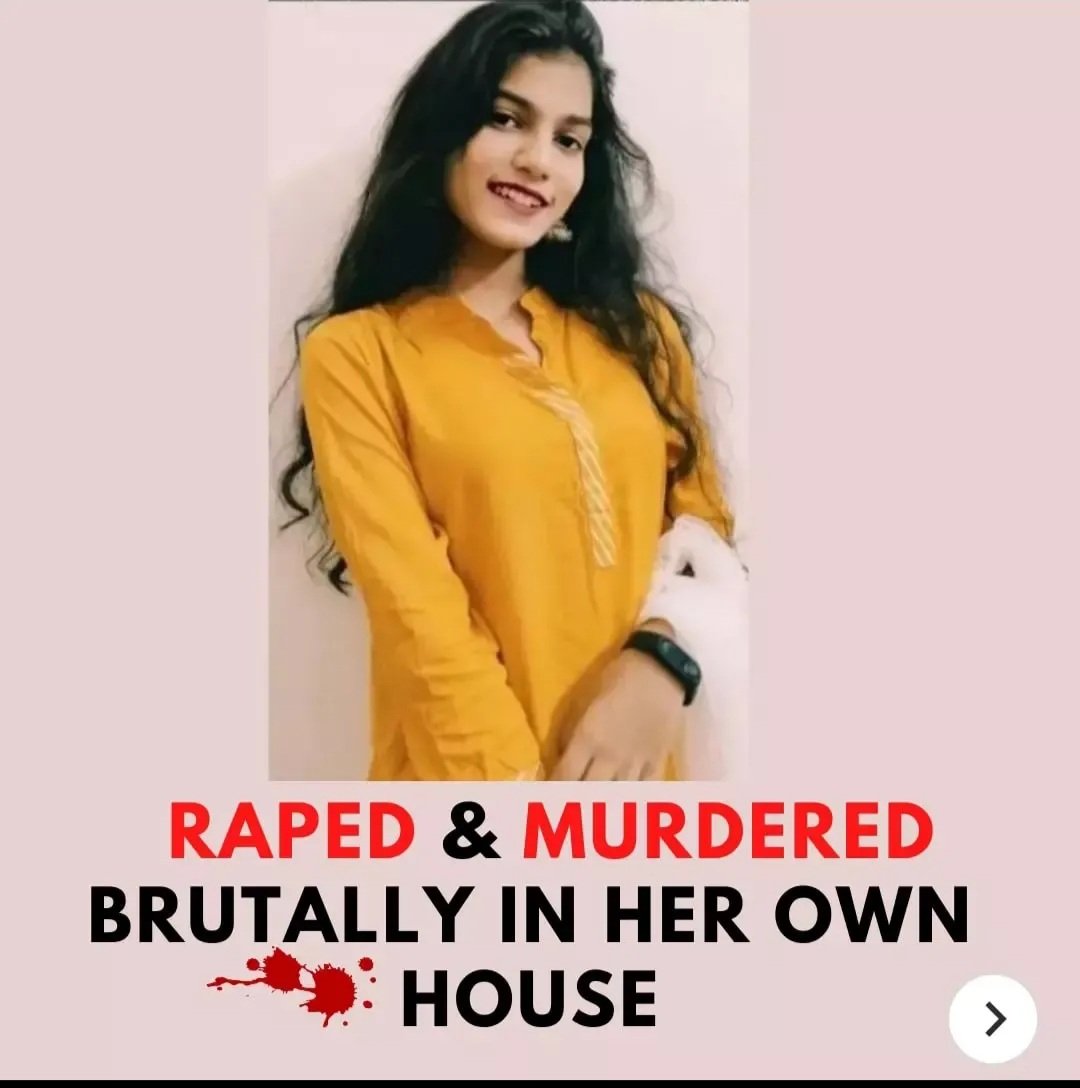 mishra_ji7734's tweet photo. A 17 year old girl from Jarhi, District- Surajpur, Chhattisgarh was first raped, murdered and then hanged in her own house.Her both legs were broken jawline was broken, bleeding from nose, scratches all over the body.#justiceforimpressi
@NCWIndia @sharmarekha @TheLallantop https://t.co/GgWkMImBPt
