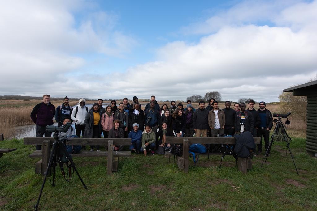 Great weather and good wildlife for my favourite day of the year the #SCCS student visit. Not everyday you get to talk bitterns and tigers <a href="/RSPBLakenheath/">RSPB Lakenheath Fen</a> #sccs2022