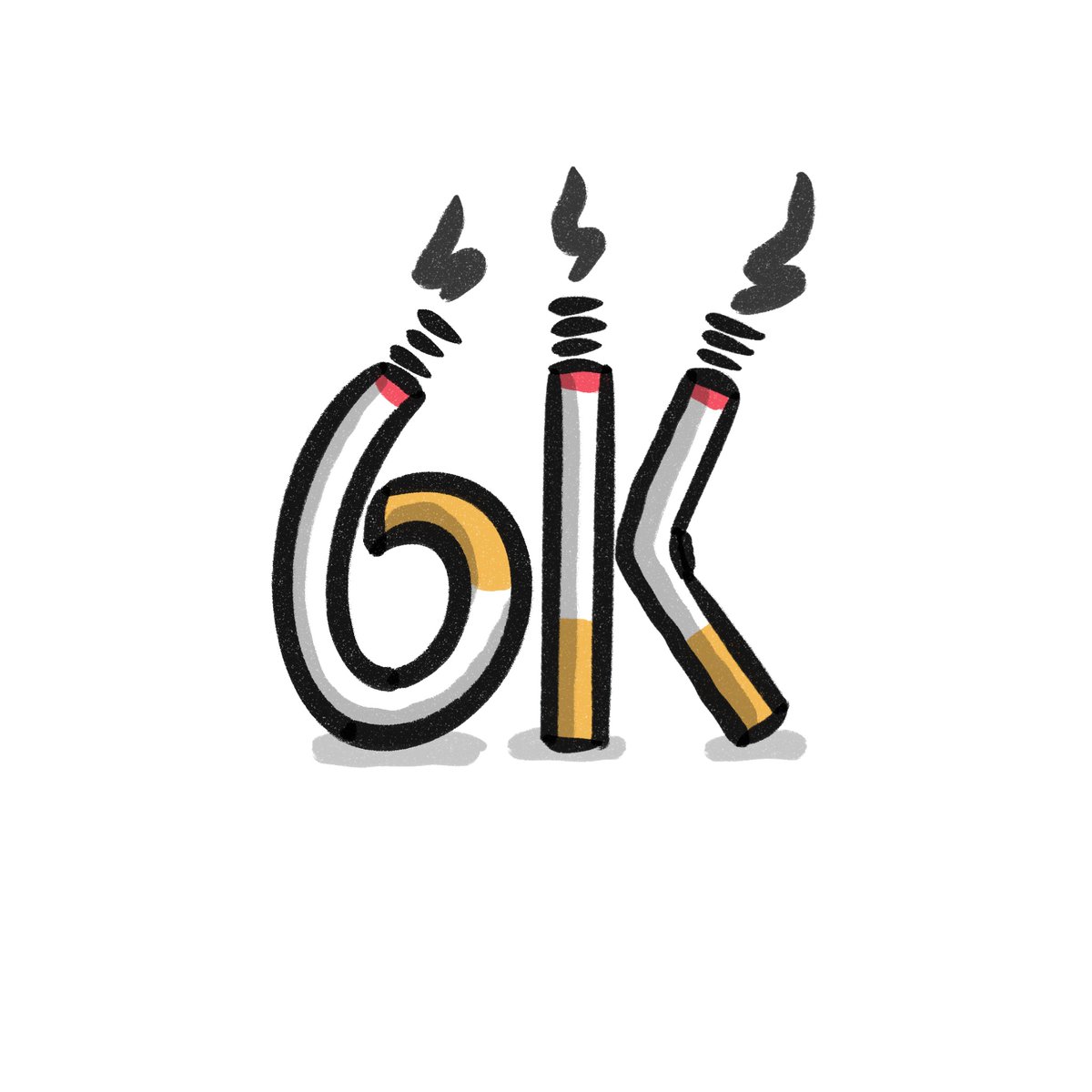 was about to look and see if i needed to make a 5k follower image but it looks like we're skipping that today lol.

6k.

thank you so much for the support. i appreciate all of it.  honestly. #BDC