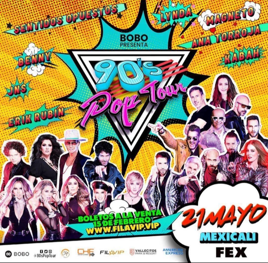 onlinemusicaye1's tweet image. @90sPopTour en #Mexicali 

@kabah_oficial #LyndaThomas @grupojns @erikrubin #Macneto @bennyibarra @Senti2Opuestos #AnaTorroja

#Concierto #90spoptour @BOBOProduccion