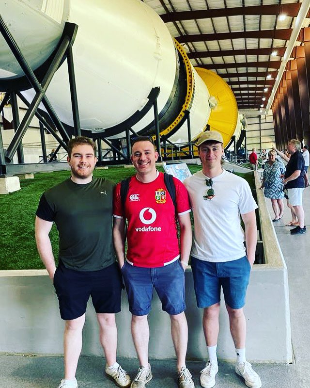 Houston - STR UK has landed! 🚀 What A beautiful day in Houston for our UK team to visit <a href="/NASA/">NASA</a> 
and educate themselves on our space journey to date #teamwork #teambonding