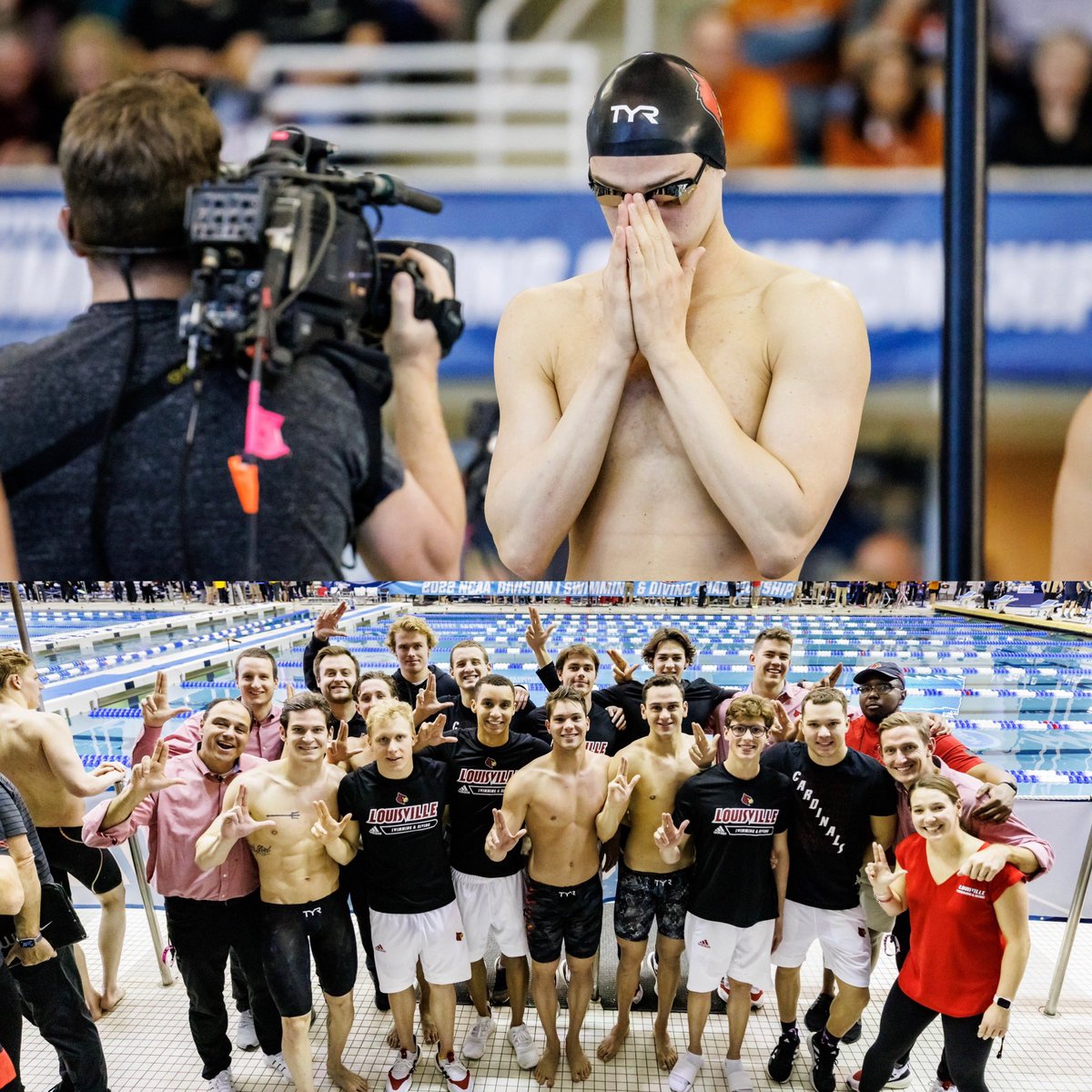 AlbieroNick's tweet photo. The end of a very special chapter. Thank you @uoflswim_dive for the best five years of my life. Always for the past, present, and future Cards. Walking out of the NCAA with my head up and excited for what’s to come. ❤️ https://t.co/73v2QULpyI