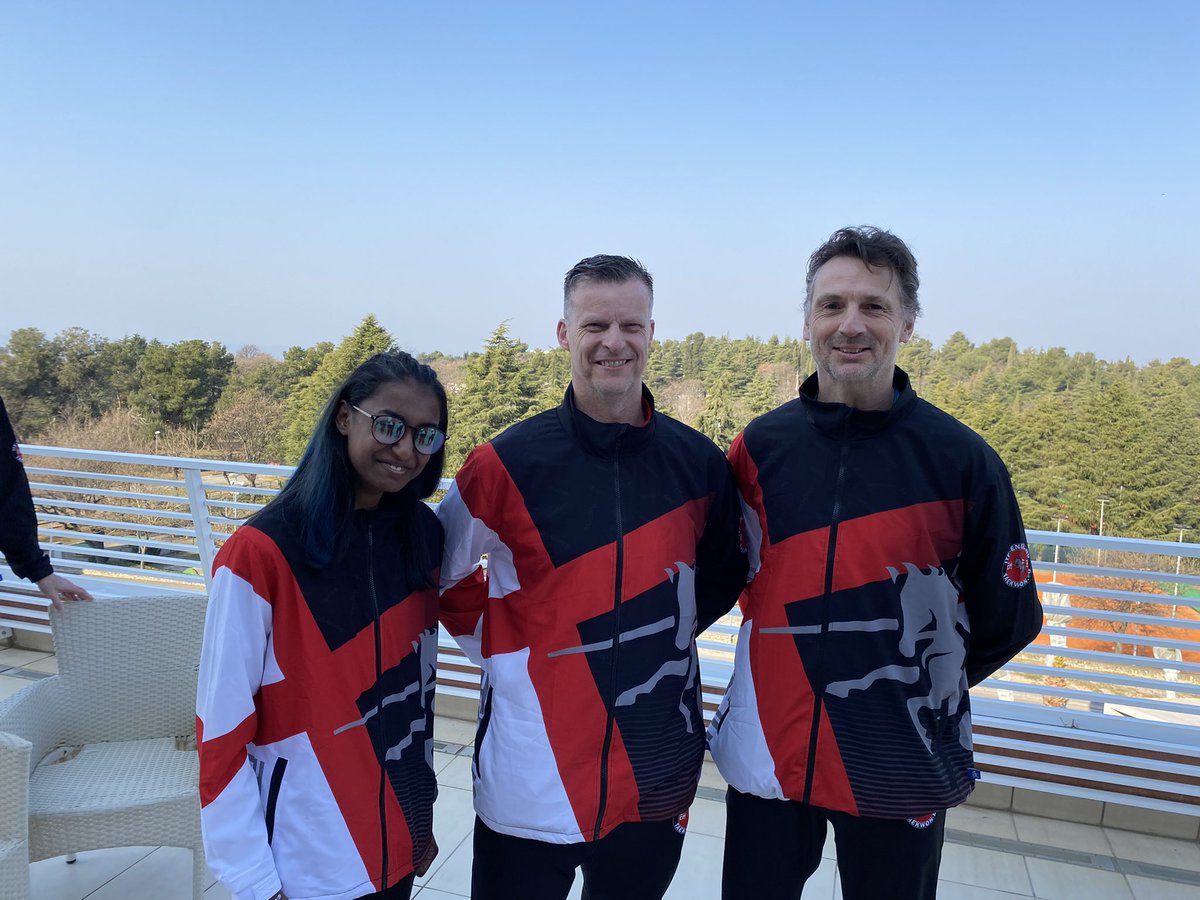 UKTA_Taekwondo's tweet photo. Caterham Taekwon-Do students representing ITF England 🏴󠁧󠁢󠁥󠁮󠁧󠁿 in Porec, Croatia 🇭🇷 for the EITF European Championships @europeTKD #caterhamtkd #TeamCaterham #itftaekwondo #tkdvets https://t.co/b84uDyp62J