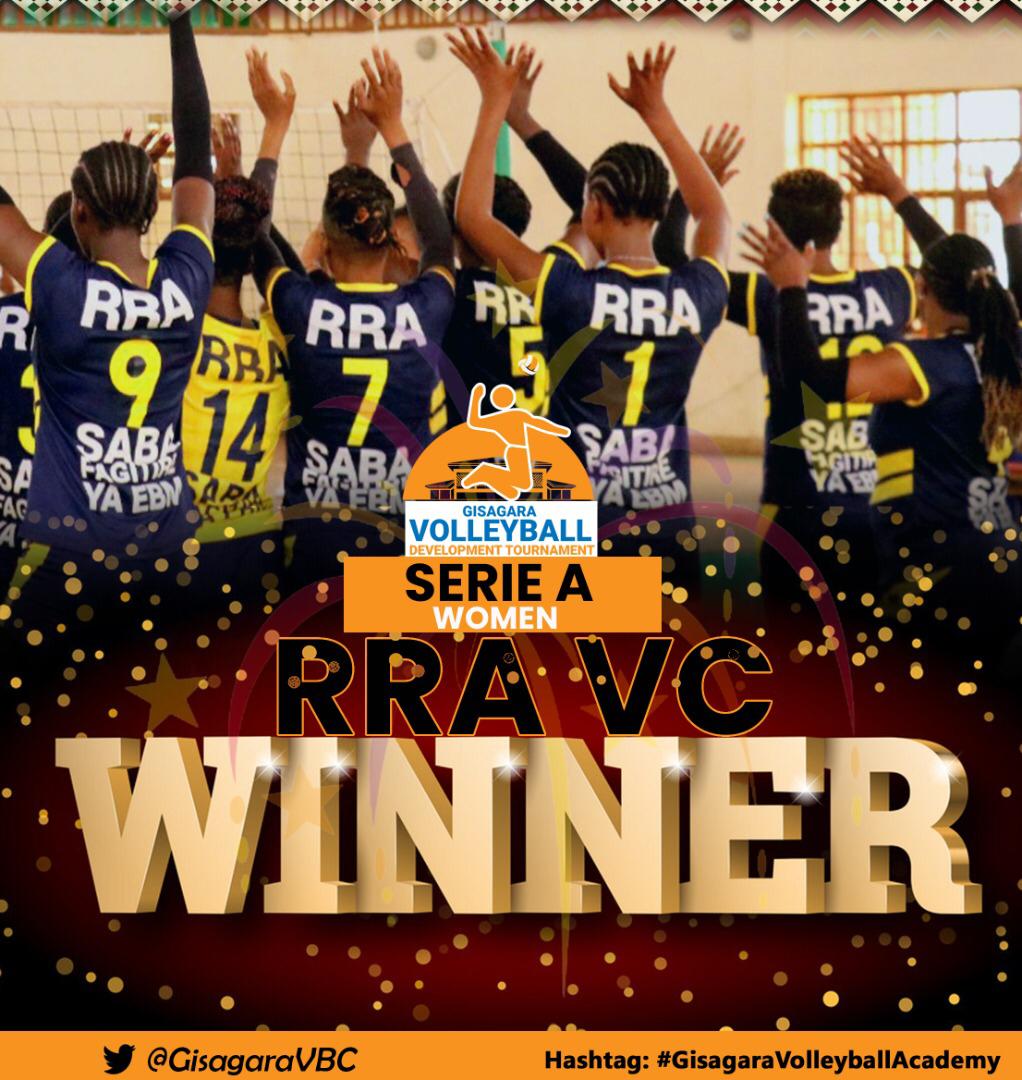 GisagaraVBC's tweet photo. Congratulations to all the winners of #GisagaraVolleyballAcademy
We thank all Teams for blessing this competition.
See you.... https://t.co/C0MKNroPeS