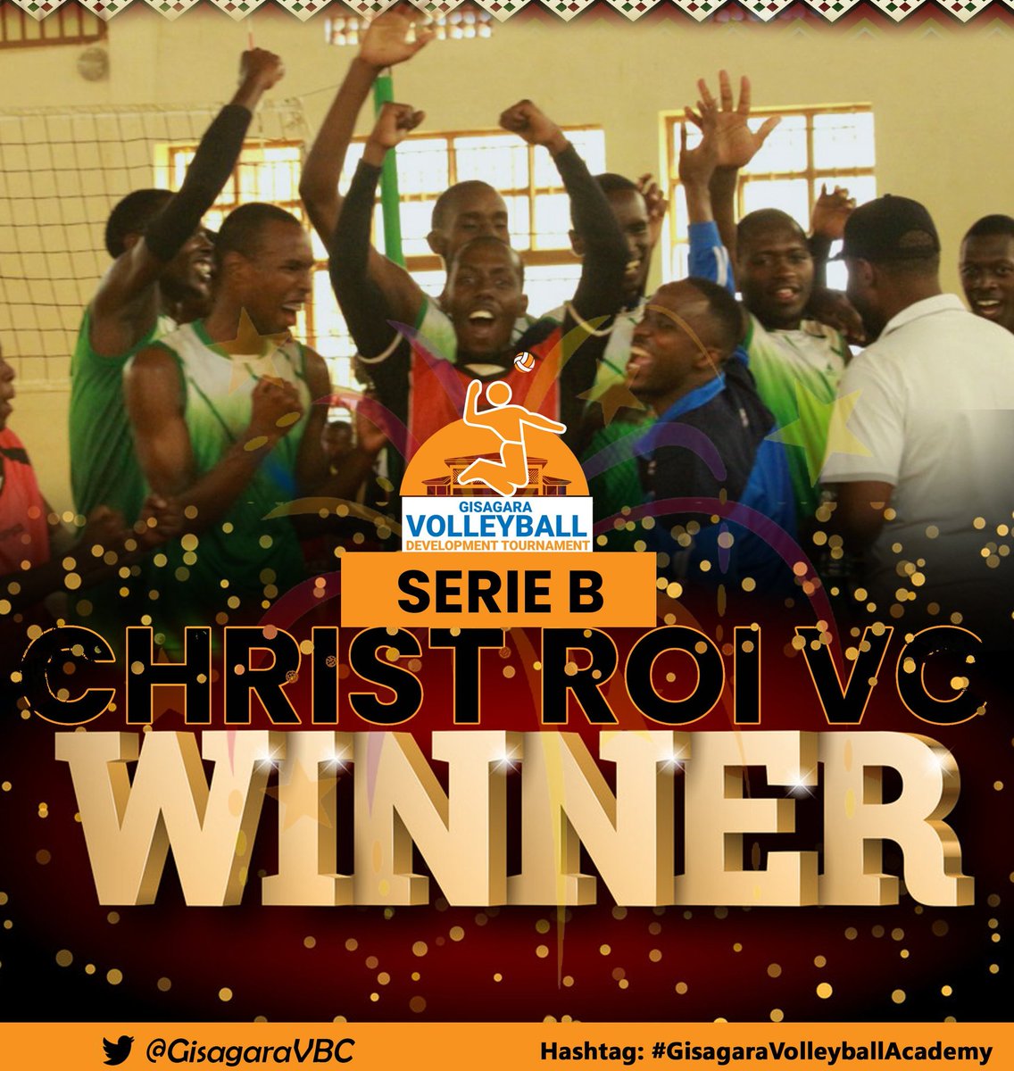 GisagaraVBC's tweet photo. Congratulations to all the winners of #GisagaraVolleyballAcademy
We thank all Teams for blessing this competition.
See you.... https://t.co/C0MKNroPeS