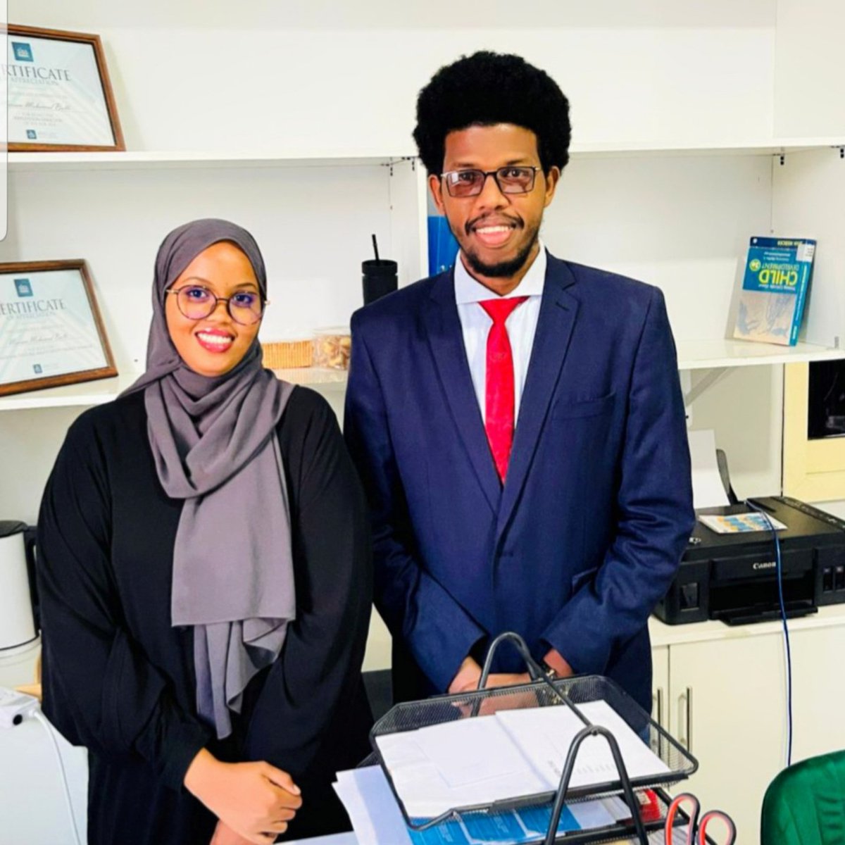 Yahyewellman's tweet photo. I visited Mariam  Bulle's office, the owner &amp; founder of the intiative for early childhood development center- IED-Centre. The vision of this center is to develop and foster early childhood educational excellence &amp; opportunity for all learners through collaboration  &amp; leadership. https://t.co/0gMMldfAUy
