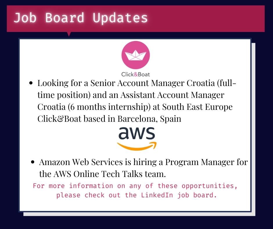 CroAmPro's tweet photo. A Week in Review at ACAP!
Here is a recap of this week's newsletter, job board posts, and other community updates. For more information, please visit our website, or become a member for access to our newsletter.
#ACAP #croampro #acap2022 #nyknicks #onecroatia https://t.co/6nZ6bpY1l2