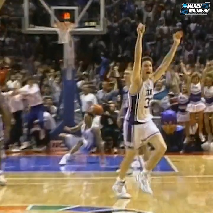 NCAA March Madness on Twitter: "30 years ago, Christian Laettner hit The Shot for @DukeMBB 👏