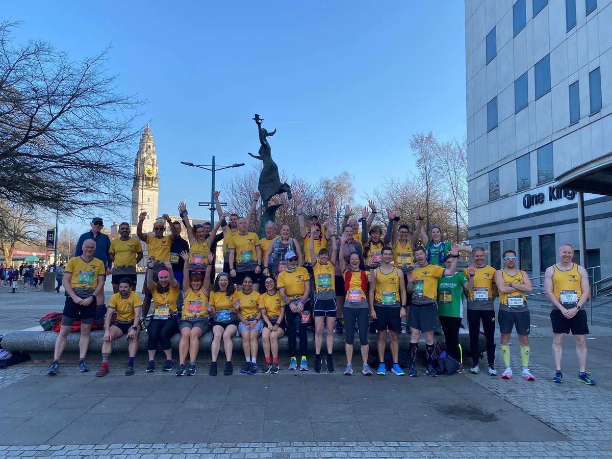 Cardiff half 2022.. what a fantastic day! Great running and support by all.  As always Cardiff didn’t disappoint ☀️ <a href="/CardiffHalf/">Cardiff Half 🏴󠁧󠁢󠁷󠁬󠁳󠁿</a> #chooseyou 🏃🏽‍♀️ 🏃🏼‍♂️
