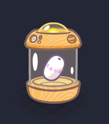 purppoll's tweet photo. I'm close to having the Axies I want to try out with Origin! just waiting for this egg to hatch 😉 #AxieInfinity https://t.co/asrrHuHOY5