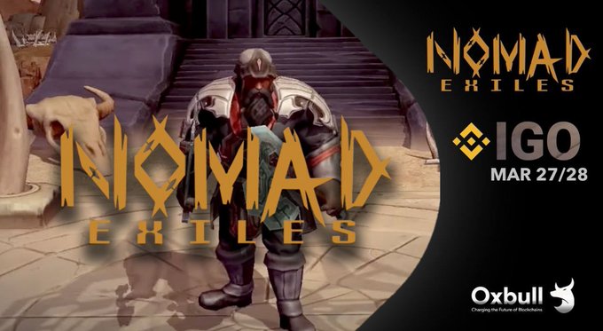 By popular demand, 
<a href="/NomadExiles/">Nomad Exiles</a>
 shall be undergoing an IGO Round to all 3 tiers from the 27th March!

For more info, follow: t.me/NomadExilesCha
Read the updated Medium: link.medium.com/3gH7jPOrIob 

Don't miss it!