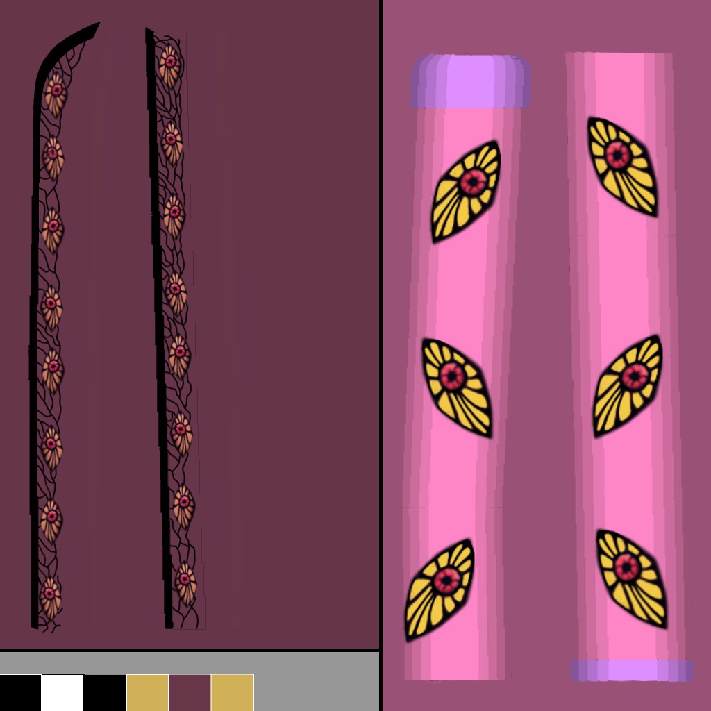 The_Eyesmith's tweet image. Kokushibo's sword
9213770953