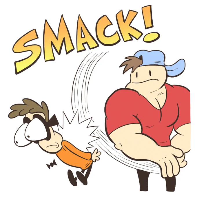 Nerd and Jock panels out of context 