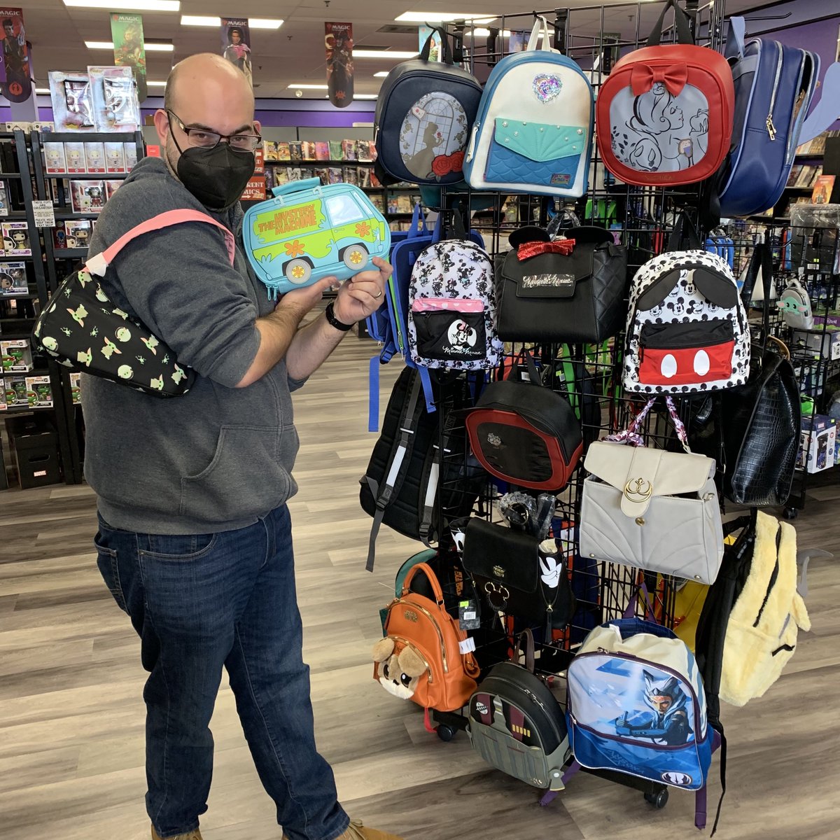 Heading back to work at the office? Time to get the perfect new purse to show off! Try to be as stylish as Will.

tinyurl.com/43s82x3t

#starwars #disney #purse #backpack #scoobydoo