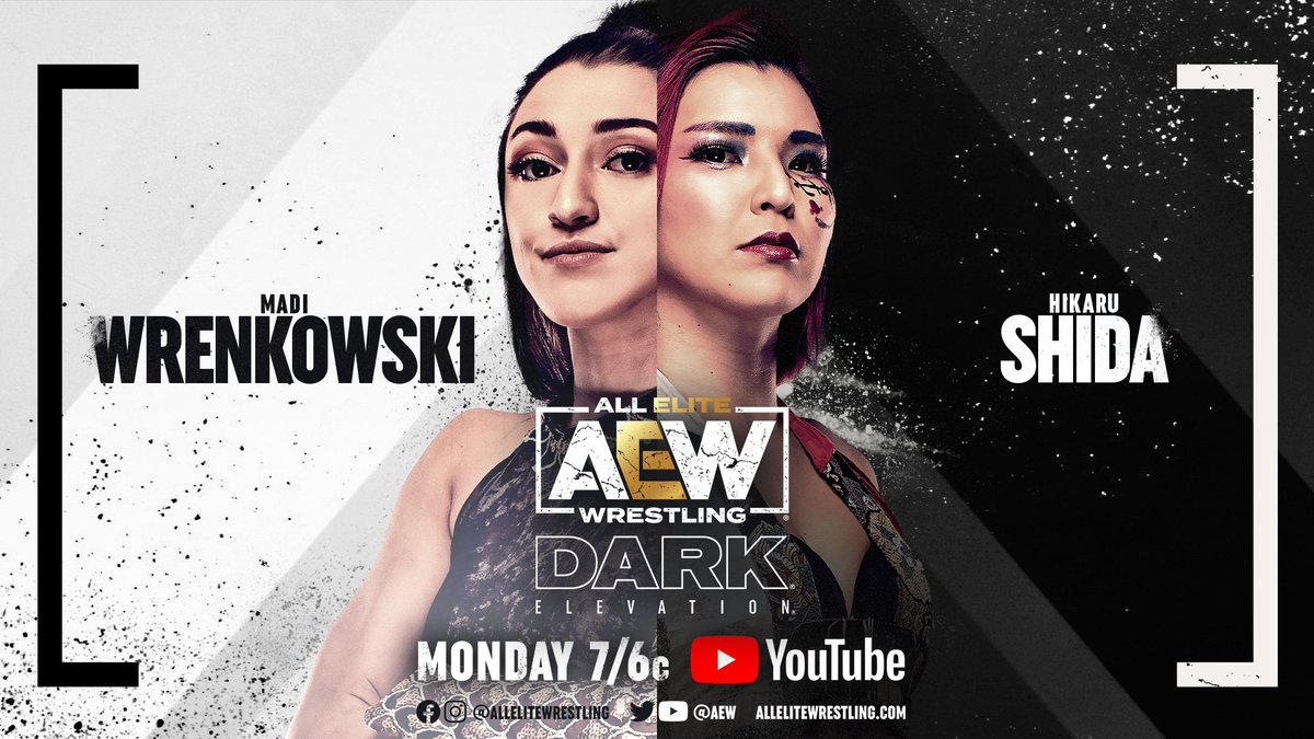 LuisQWorks's tweet photo. #MissReality Madi Wrenkowski looks to bounce back by taking on former AEW women's champion Hikaru Shida tomorrow on #AEWDarkElevation π₯π https://t.co/eaAylKlROk