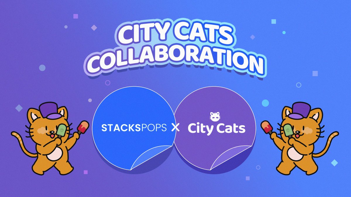 axopoa's tweet image. 3/3 🧊 

🍦@StacksPops🍦X 🐱 @citycatsworld 🐱 

50 addresses will be randomly chosen from the V2 machine users🧊 and automatically added to the  @citycatsworld NFT WL!