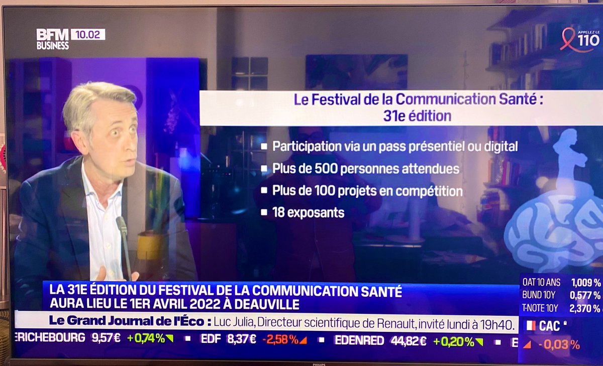 NoelDominique's tweet photo. 💬#checkupsante sur @BFMTV @bfmbusiness :
@EricPhelippeau - VP @FestiComSante dans @Checkupsante au micro de @FabienJGuez sur @bfmbusiness @BFMTV 📺 et radio 🎧
✔️Le replay est disponible https://t.co/DdJp163Vd3
#festicomsante #comsante #marcom #hcsmeufr https://t.co/hMVBMBpAYy