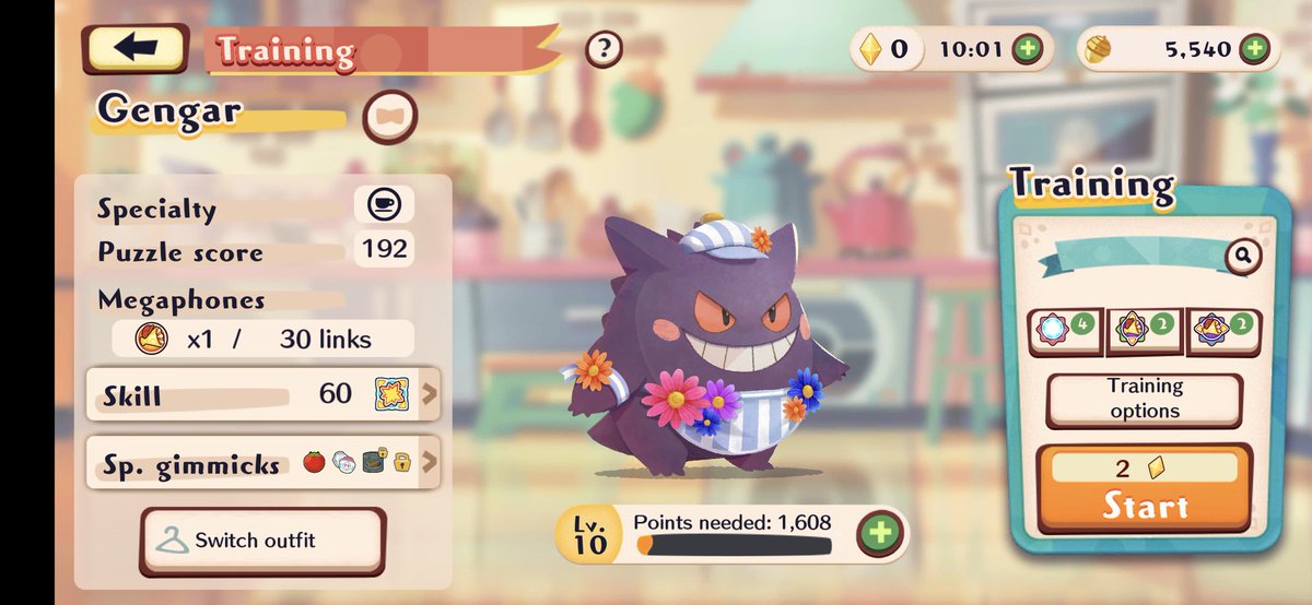 _jaebuns's tweet photo. Whoever came up with flower Gengar for this month's Pokemon cafe remix pass deserves the highest raise https://t.co/v57CYI6f6R