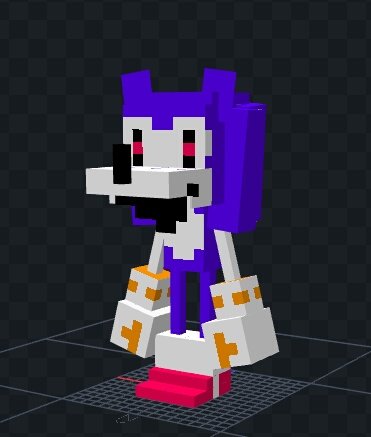 MAJIN SONIC  Minecraft Skin