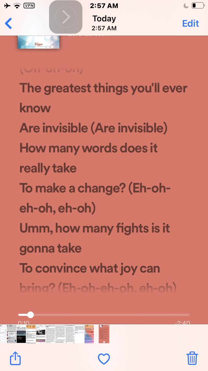 ReSortTheTMNata's tweet photo. 1/1 Good morning. Youโre listening to #NaTaNews on this rainy morning. Shoutout to our 4/5am writers club. The question on everyoneโs lipsโฆ #WhoR the #invisible influencers? WhoR the #iNvisibleiNfluencers & Why?
#cc crisscross
Have you heard this song? @NatH_ChatwNat๐ https://t.co/ZP2CiLyOtR