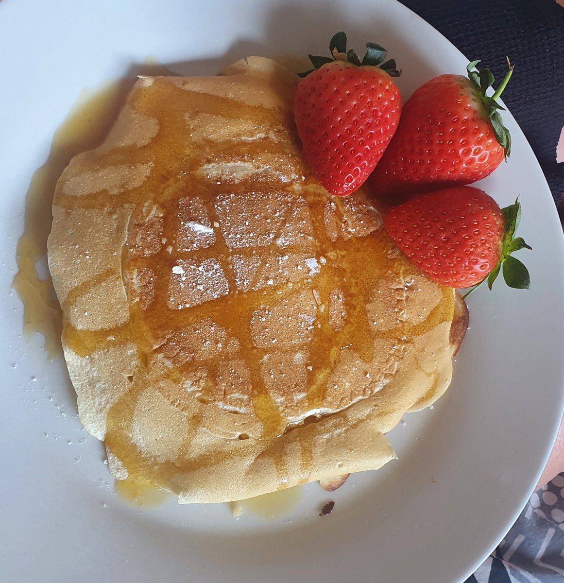 My delicious pancakes, L &amp; J made together for J's sacraments homework and my Mother's Day brunch 😋
<a href="/SacredHeartPrim/">Sacred Heart Primary</a> <a href="/P4and3MrsM/">Primary 3 & Mrs McInally</a>
