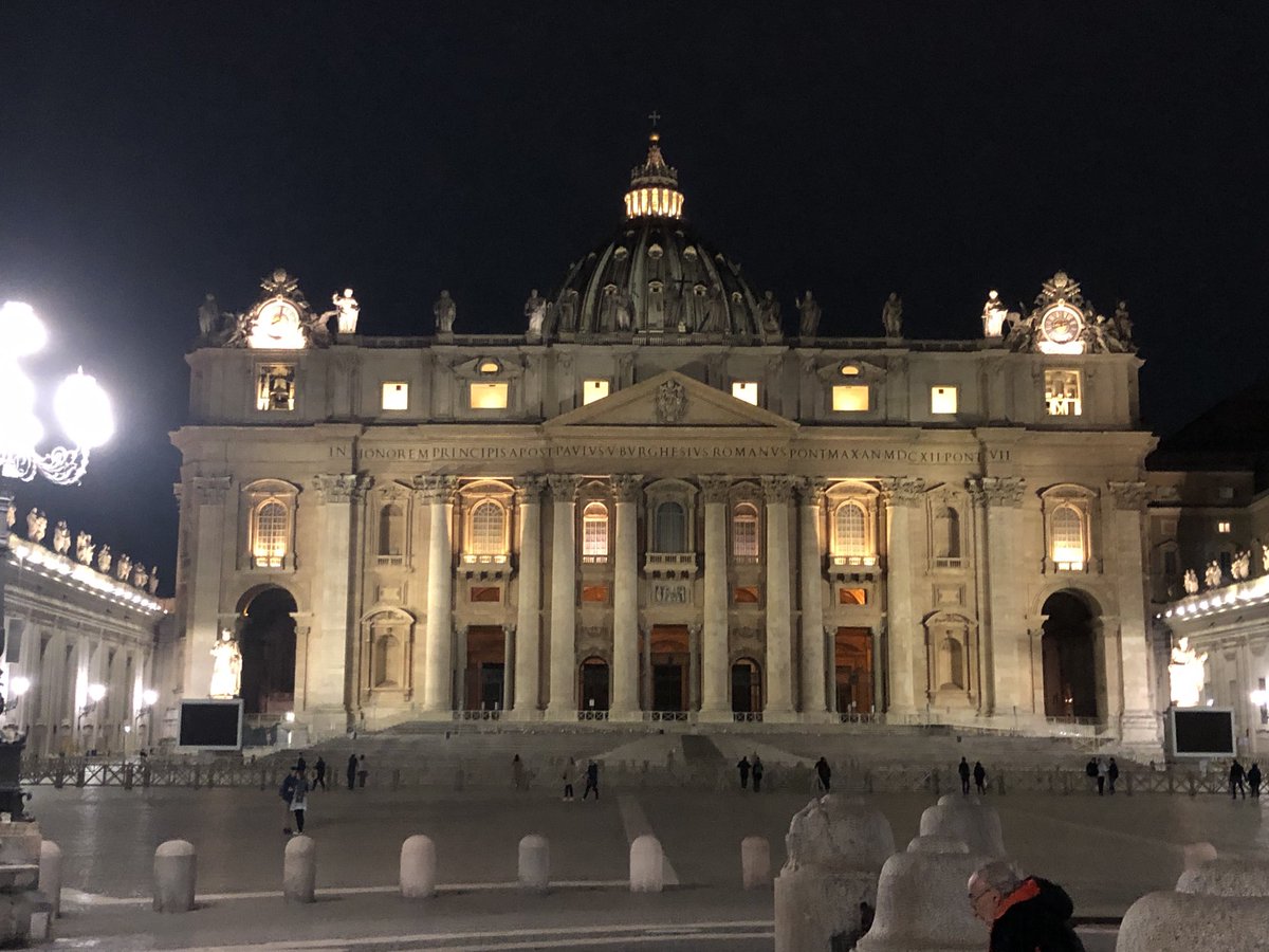 ianhanomansing's tweet photo. Just hours from the first in a series of historic meetings between Indigenous leaders from Canada and Pope Francis. We're at the Vatican getting ready to co-host The National. Our weeklong coverage of this important story begins tonight. https://t.co/o7UFO2mgru