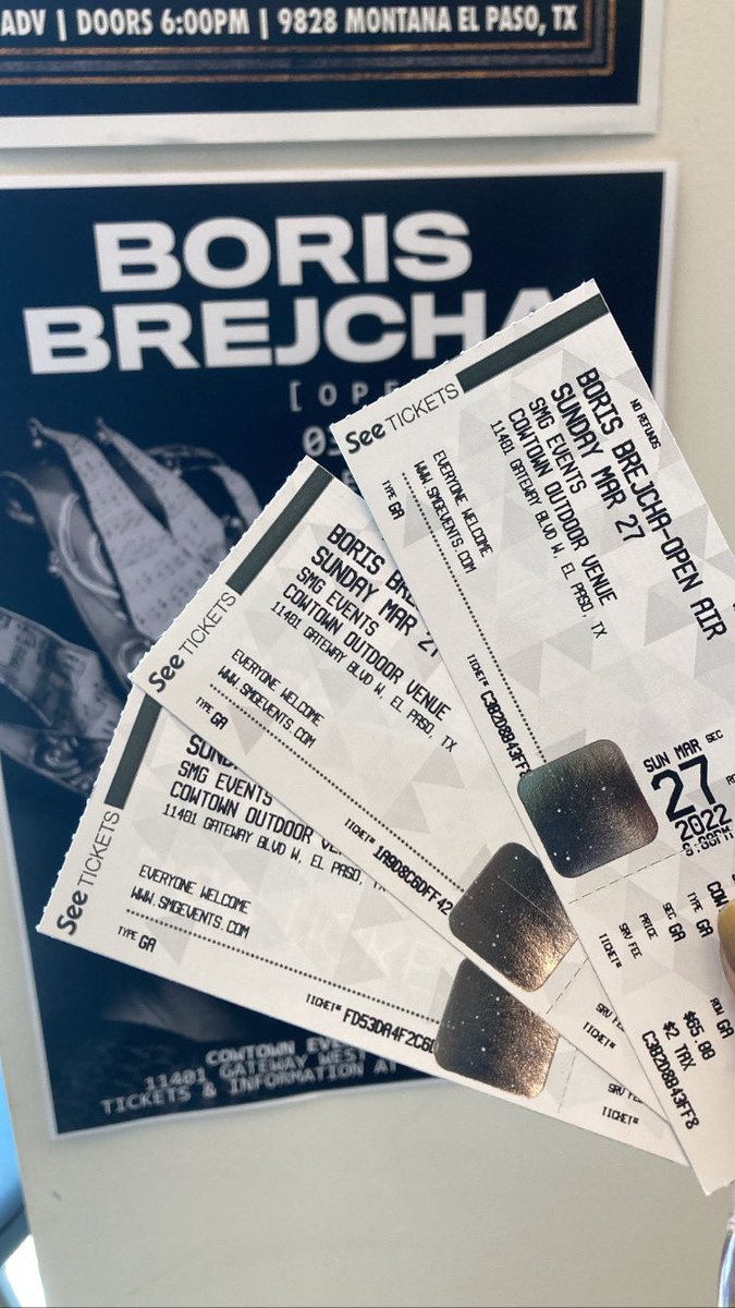 Last chance to get your <a href="/BB_BORISBREJCHA/">Boris Brejcha</a> tickets!!

We’re open until 7pm!!!

<a href="/SMGEVENTS/">SMG Events</a> 
#cowtownbootseventcenter