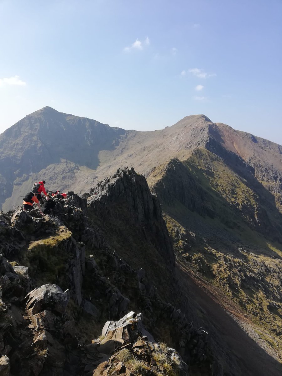 Squizz17's tweet photo. Great day yesterday climbing Snowden. Weather was beautiful ☀️ 👌🏻🧗🏻‍♂️ https://t.co/2qT4Bo7ItA
