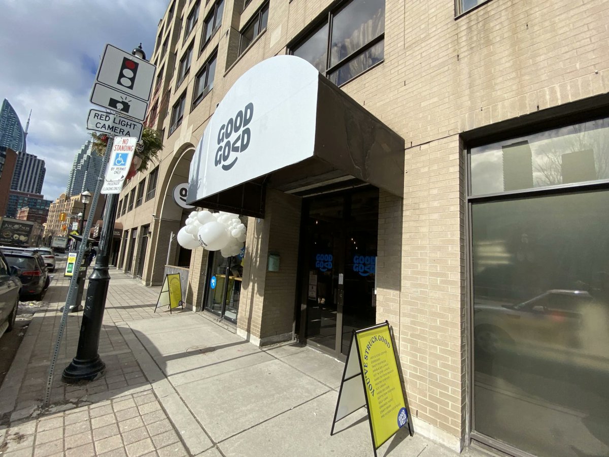 rickett_chris's tweet photo. Excited to see GoodGood's first purpose-built store open in the St. Lawrence Market neighbourhood. A great platform for bringing Toronto craft brands to the mass market. https://t.co/tqa3IJvCVP https://t.co/DDPYDOP7qI