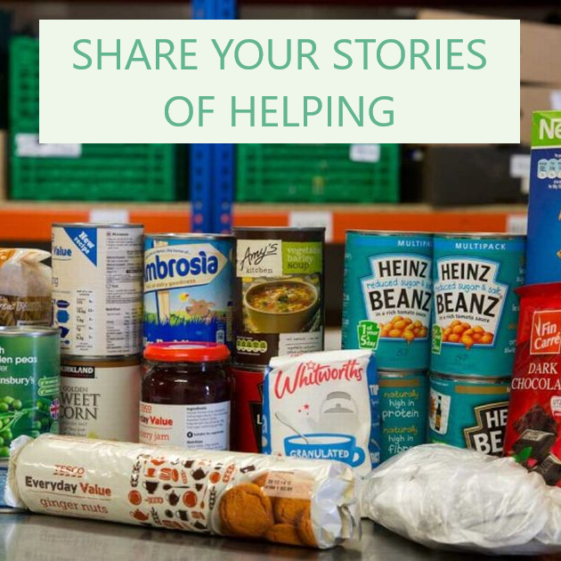 AreaFoodbank's tweet photo. You matter to us! Share your stories of how you have helped people in the past and get to know the community you help a little more! https://t.co/cn94u5vGCv
