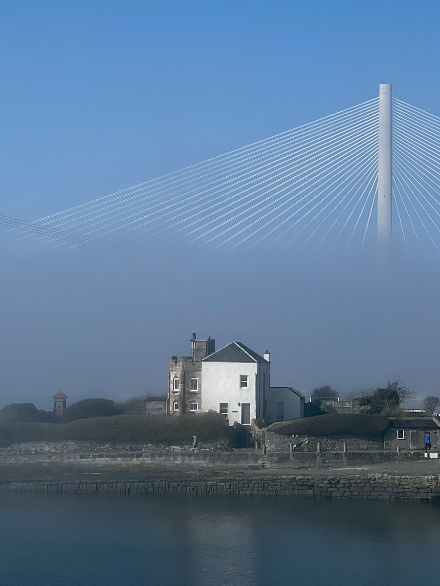 Was another lovely day on the Fife Riviera once the fog lifted ☀️ @welcometofife @BBCWthrWatchers @BBCScotWeather @TheForthBridges #northqueensferry