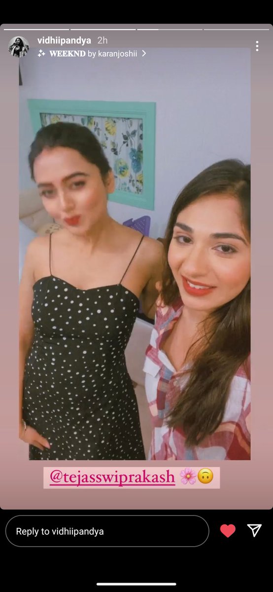 AnanyaM51143950's tweet photo. Finally #TejVi Reunion❤️ https://t.co/OlVR9ptVnv