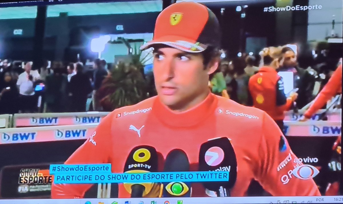 IgorAgentSobral's tweet photo. @BandTV,@bandsports segundo ando de F1 dando show de transmissão. Parabéns! https://t.co/WWnaeYtPN8