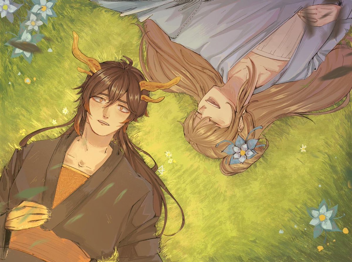 Thought I'd share this here opfor the meantime:>
#GenshinImapct #guili #zhongli #guizhong