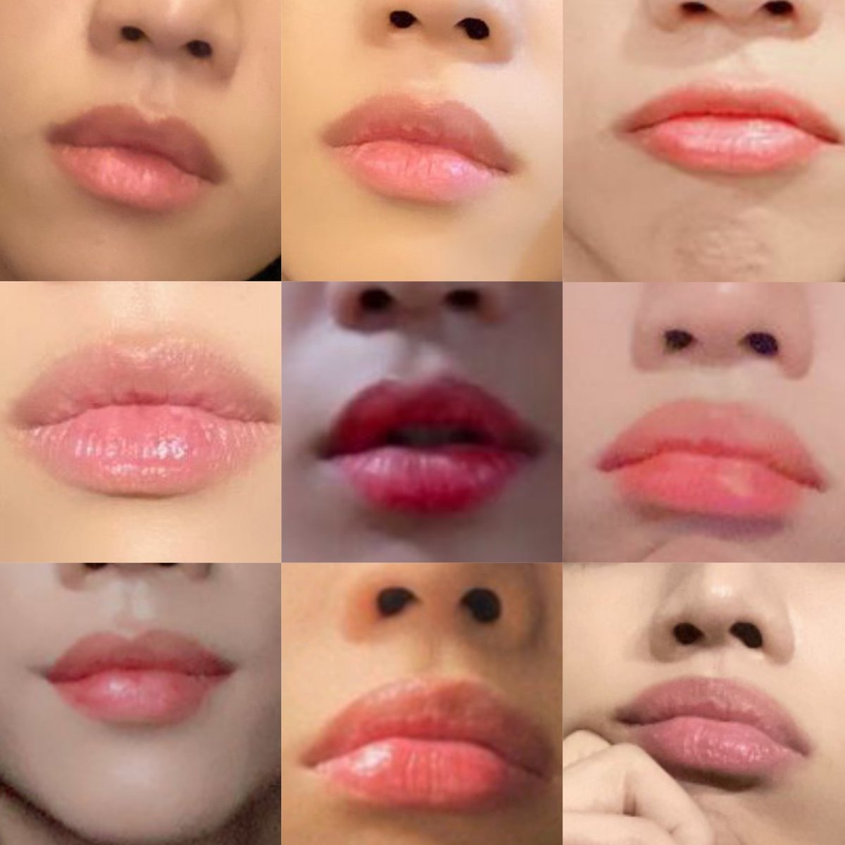 sunwoo's semi-pouty lips