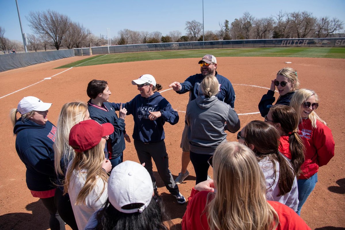 HutchSoftball's tweet photo. What a great day.  2 W’s &amp; got to celebrate alumni.   Grateful for everyone that was able to come.  Loved seeing you, loved seeing your families, and loved hanging out and sharing stories! https://t.co/Jcq9ffN8Aj