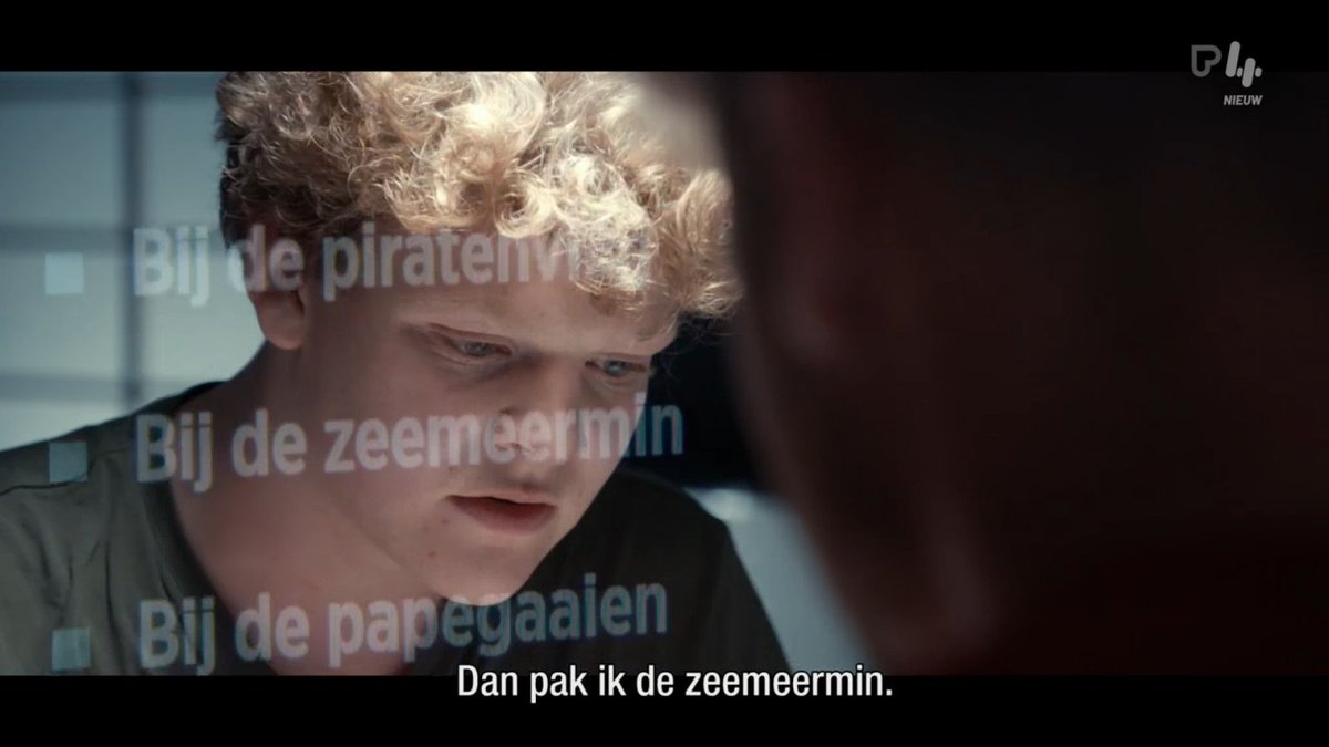 #DeMol  
Prins Eric wanneer niemand hem wil: