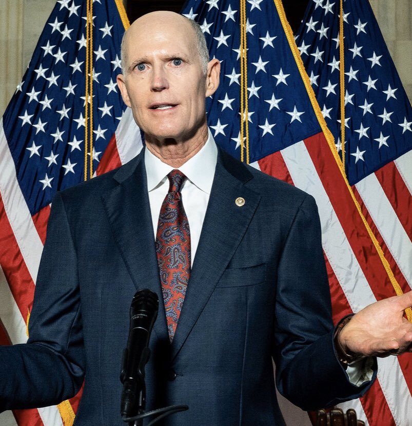 Meidas_Murai's tweet photo. Rick Scott is the Voldemort of Congress ... https://t.co/M84eu5NwmK