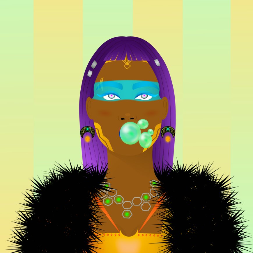 Just got a new WoWG 😊
So glad to be with <a href="/worldofwomennft/">world of women</a>  #WoWG 🤗