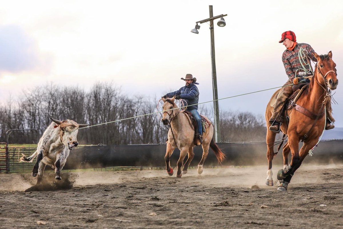 lmiller2480's tweet photo. Froze my ass off at the ranch rodeo this weekend, photos turned out cool though. If anyone wants to hire me so I can leave the east coast that’d be great🔥 https://t.co/wzMiZnbMZS