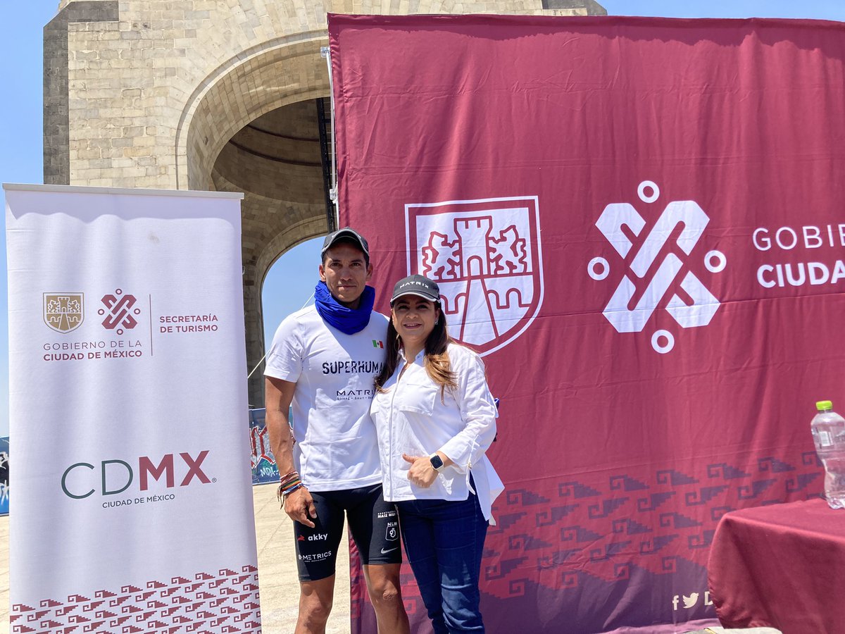 En coordinación <a href="/TurismoCDMX/">Secretaría de Turismo de la Ciudad de México</a> y <a href="/DeporteCDMX/">Instituto del Deporte de la Ciudad de México</a> recibimos a <a href="/SuperhumanMx/">Superhuman.mx</a>, proyecto que encabeza <a href="/DanielAlmanzaG/">Daniel Almanza</a>.
Y en el que la #CiudadDeMéxico forma parte de su recorrido, integrando deporte, destinos turísticos y pasión deportiva.