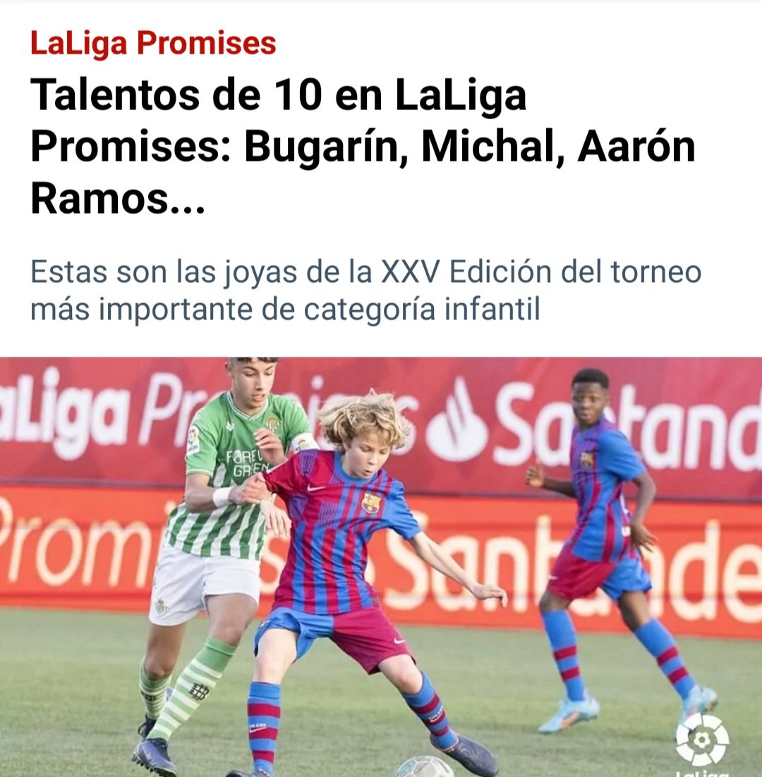 ¿Futuros "juguetes rotos"?, ¿cómo es posible que aún "niños" puedan ser noticia por su supuesto "talento"?, ¿quién vela por su desarrollo integral? No son "jóvenes futbolistas", son jóvenes en formación que, entre otras inquietudes juegan al fútbol.