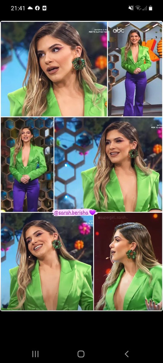 Defne62180713's tweet photo. O yll , o drite sa e bukur qe je😍
Me plot stil dhe elegancë #SarahBerisha  🔥🔥

#bbvipal https://t.co/LDhyLsGGen