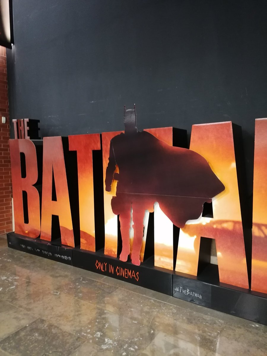 TeresaFortesLuz's tweet photo. #TheBatman #2ndviewing https://t.co/c4cyTvxsFT