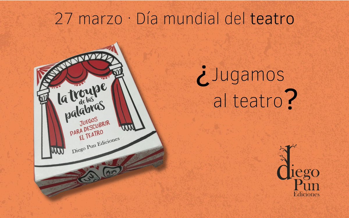 27 marzo #DiaMundialdelTeatro 
<a href="/ErnestoRabad/">Ernesto R. Abad</a>  <a href="/VictorJaubert/">Víctor Jaubert</a>