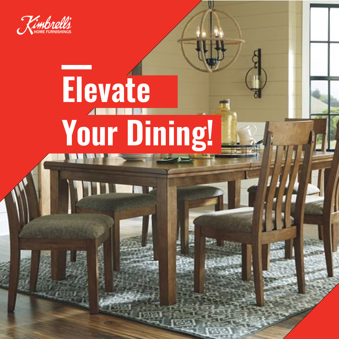 Kimbrell's Furniture on Twitter "Elevate your dinner with the table of