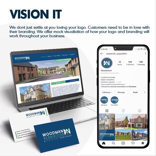 Hupple_'s tweet photo. Then does your branding fit within your company? We provide mock-up visuals to show you how your branding will work throughout your company. This way our customers know their new branding looks great across all platforms. https://t.co/zI4iDrIBXt
