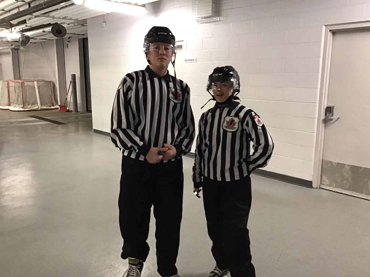 PretykeBill's tweet photo. Always remember without the refs the game doesn’t happen!  #respecttheref @KMHA_All thanks to all the official’s  @ScoutingTheRefs @TimCPeel20 https://t.co/0SR4QRfsf1