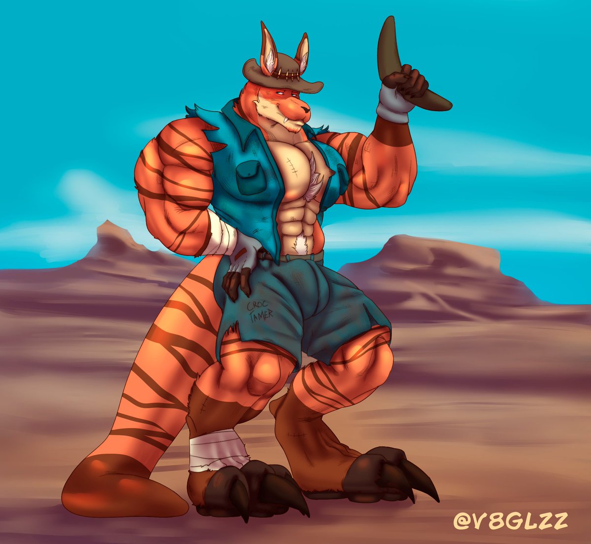 RossTheKangaroo's tweet photo. Ross new default clothing, also made by amazing @V8Glzz 💕💕💕 https://t.co/zGLIWuaHtW